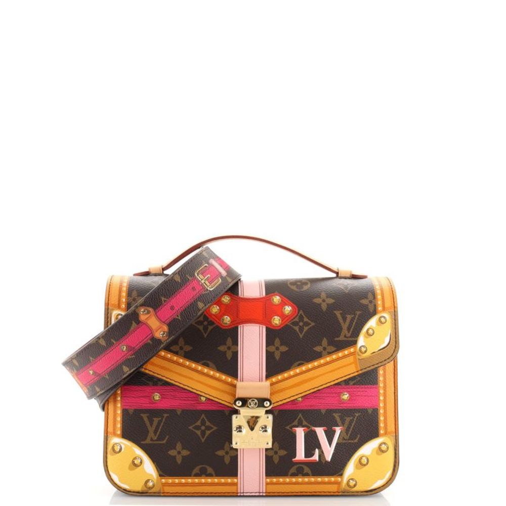 Louis Vuitton Pochette Metis Limited Edition Summer Trunks Monogram Canvas
